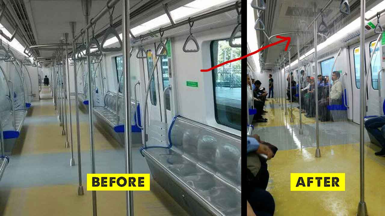 A Single Rainfall Was Enough To Make The Rs. 4000 Crore Mumbai Metro Leak