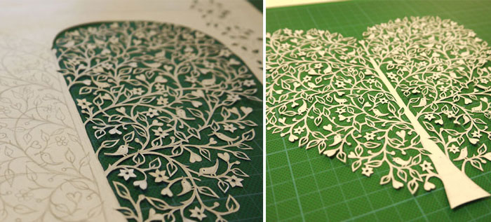 This Woman Creates Intricate Paper-Art Cut Entirely By Hand And They ...