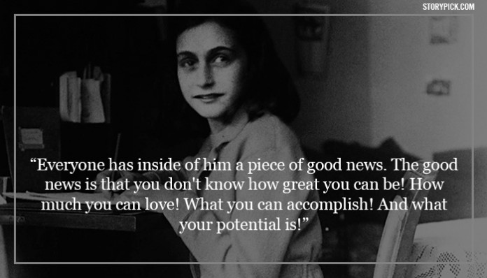 10 Beautiful Quotes From Anne Frank You Need In Your Life Right Now