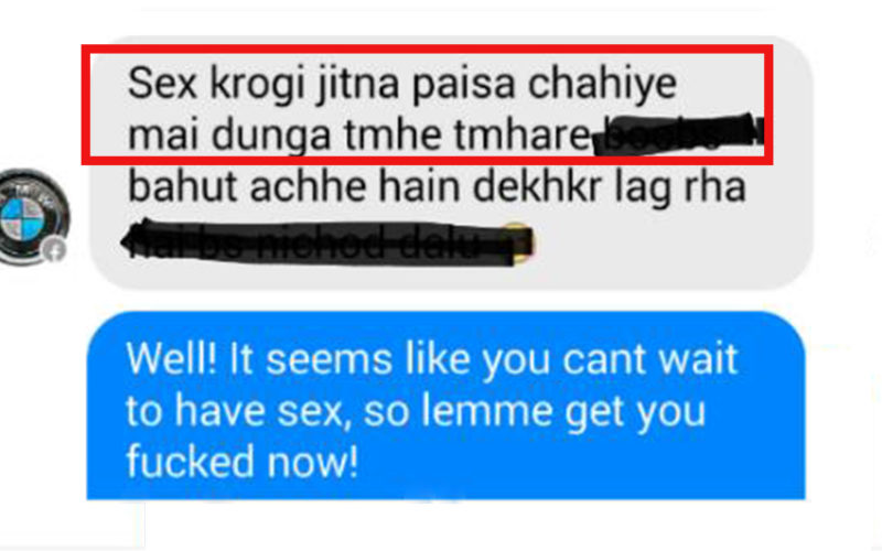 He Asked Her How Much She Charges For Sex Her Reply Made
