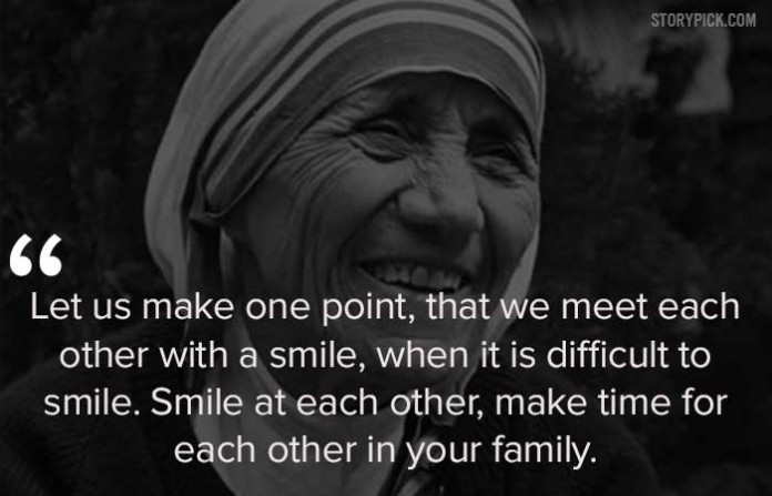 10 Beautiful Quotes By Mother Teresa That Prove She Is A Global Symbol ...