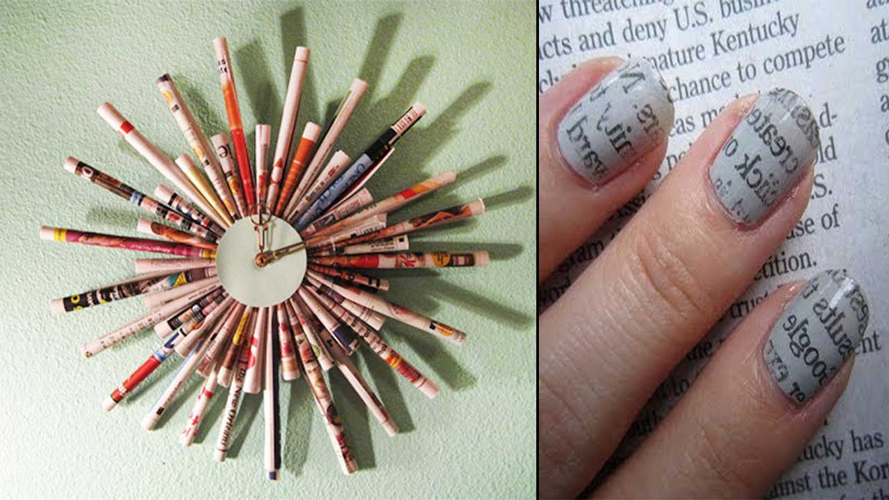 11 Creative Ways To Reuse Old Newspapers