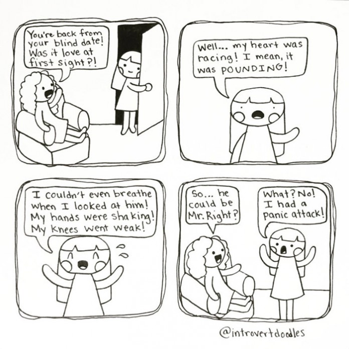 These 25 Doodles Depicting The World Of Introverts Kept Me Smiling Till ...