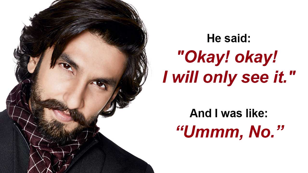 Watch Ranveer Singh Open Up About His Shocking Casting Couch Experience 6041