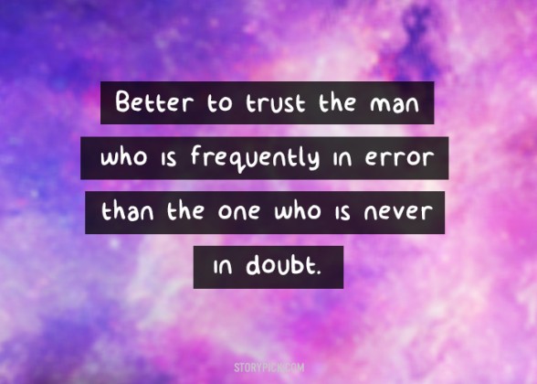 14 Quotes On Trust That Prove It Is The Most Essential Thing In Any