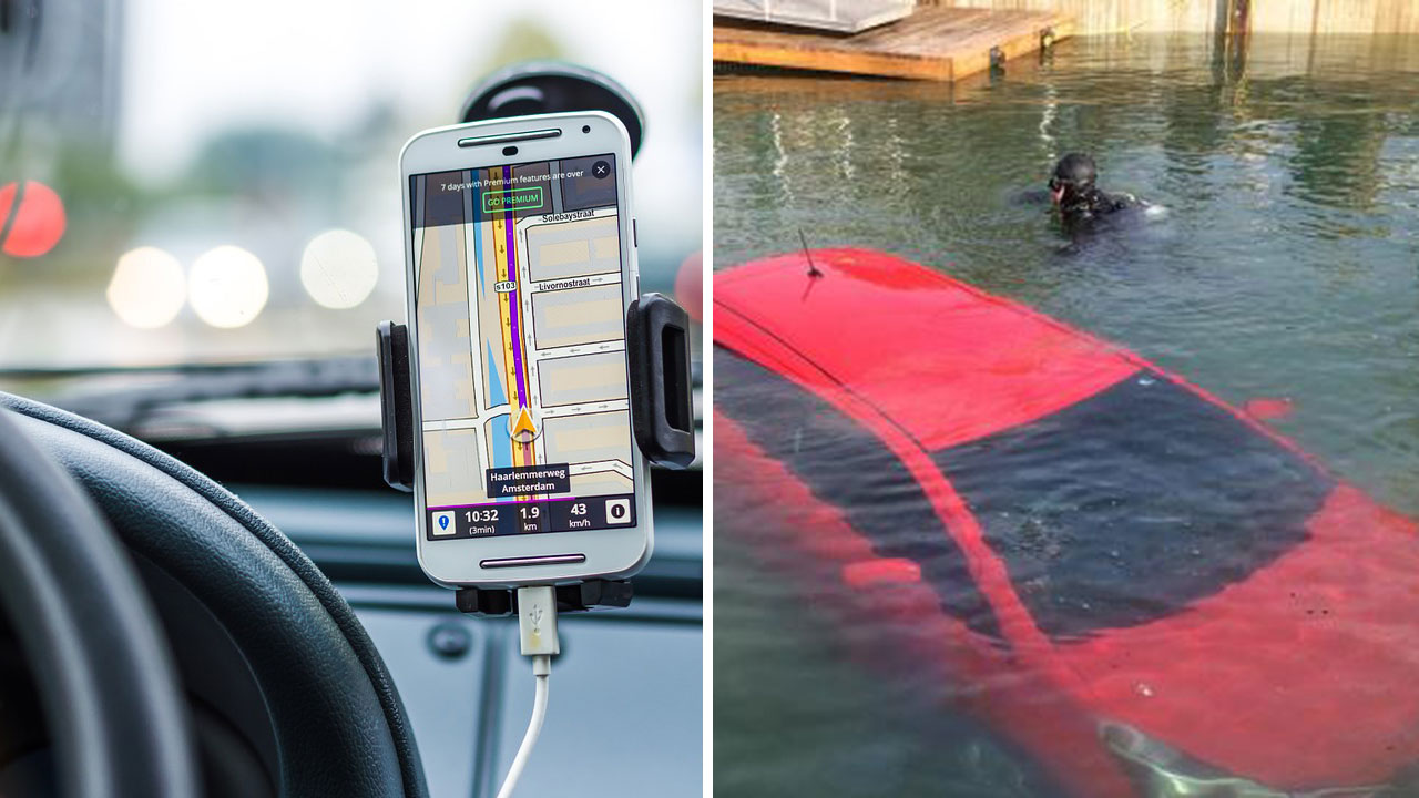 A Woman Drove Her Car Into The Lake Just Because Gps Said So I Have So Many Questions 1466