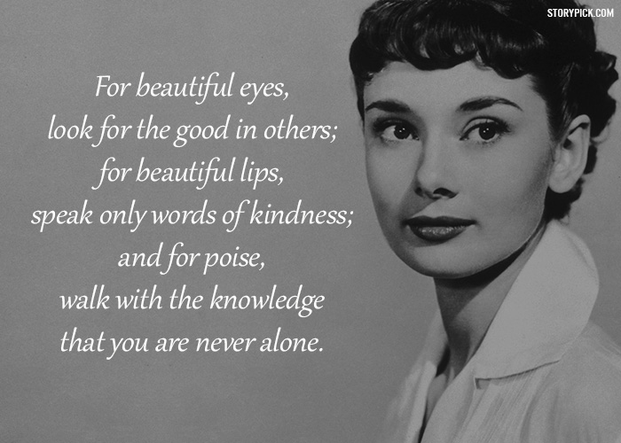 10 Inspirational Quotes By The Exquistely Iconic, Audrey Hepburn