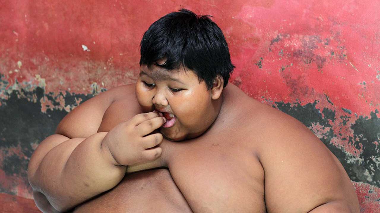 Самый толстый ребёнок в мире Арья