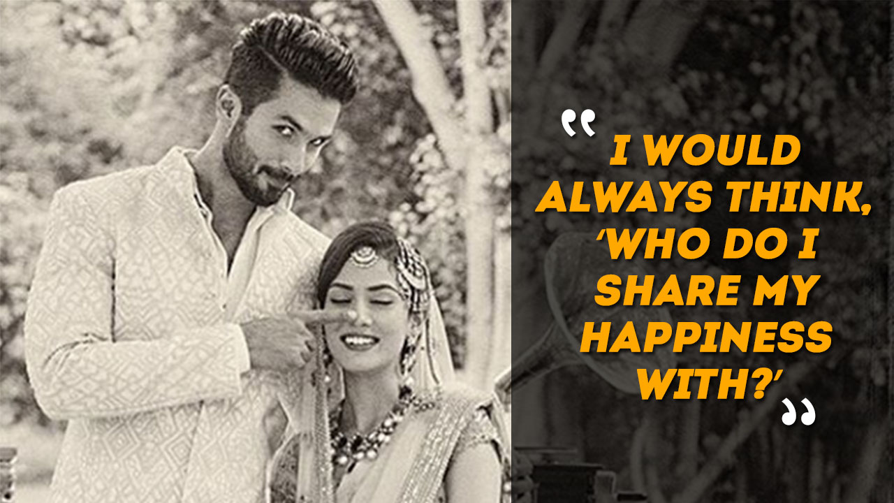 Shahid Kapoor Tells How Married Life Gave Him Every Little Thing He ...