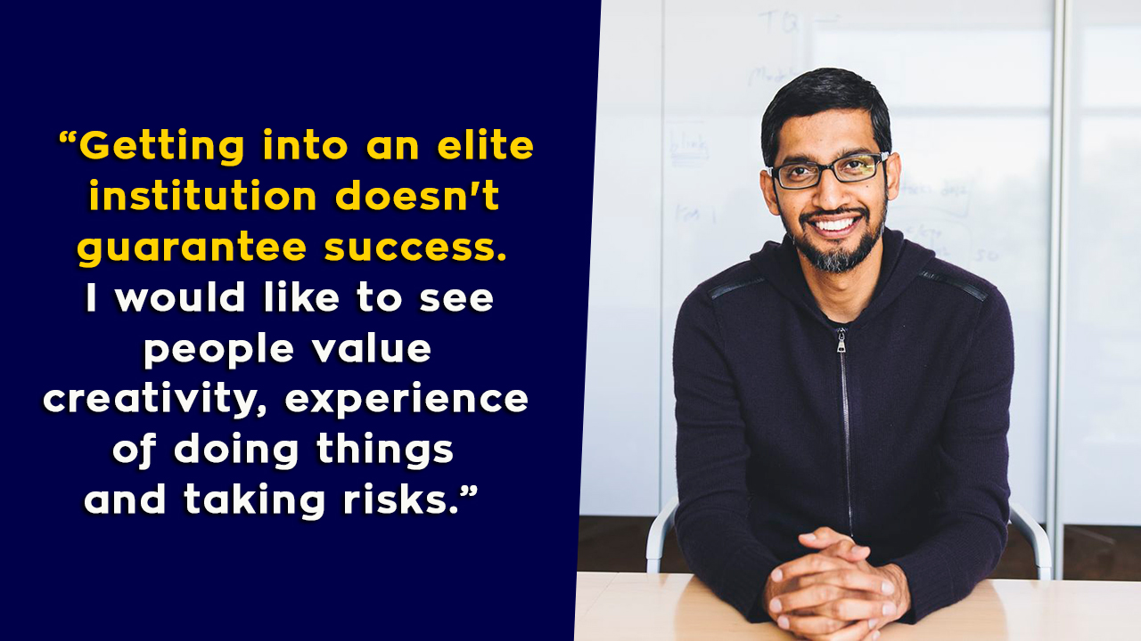 This Inspiring Video Of Sundar Pichai Giving Life Advice Is A Confused ...