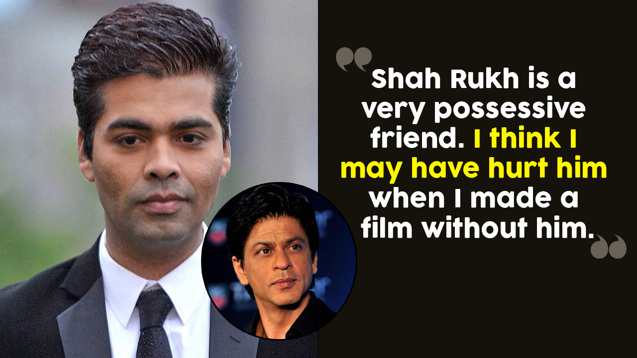 Karan Johar Opens Up About A Rough Patch In His Relationship With SRK