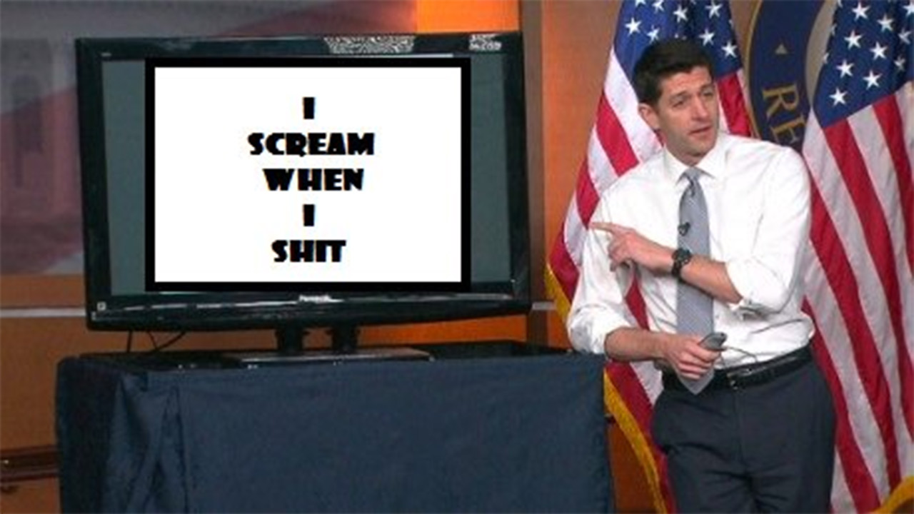 US Speaker Paul Ryan Pointed Towards A Screen And Twitter Filled It ...