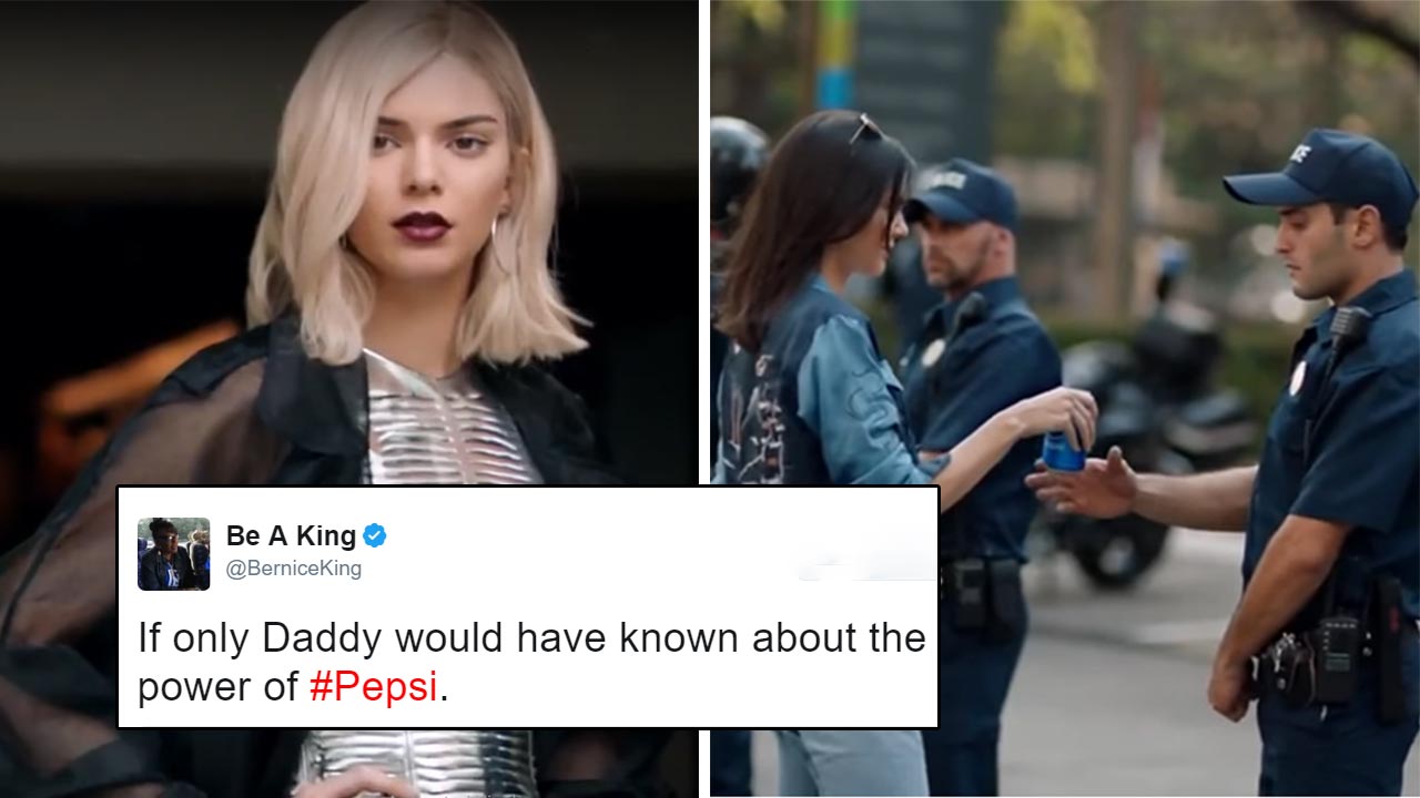 Kendall Jenners Controversial Pepsi Ad Gets Backlash Company Takes It Down And Apologises 