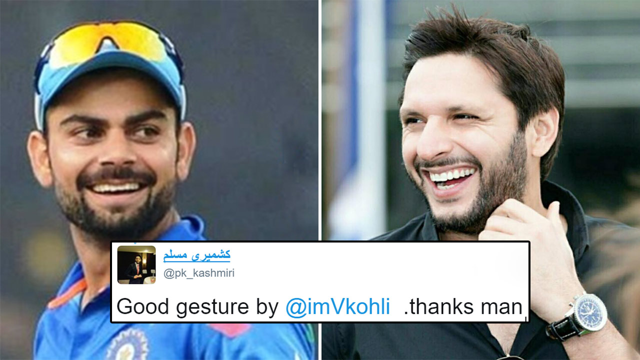 Team India's Thoughtful Retirement Gift To Shahid Afridi Is Winning ...