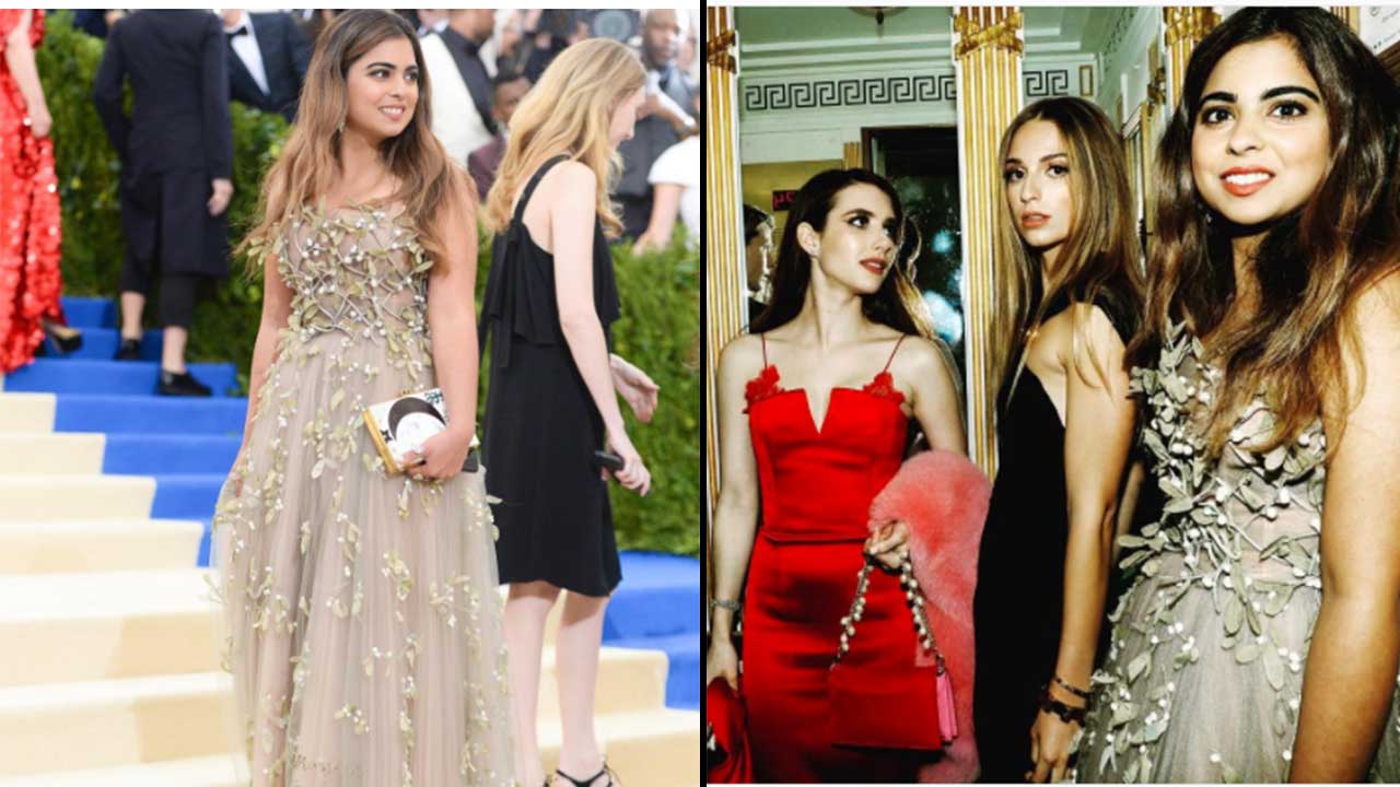 Isha Ambani Made Her Debut At The Met Gala And Rocked The Red Carpet