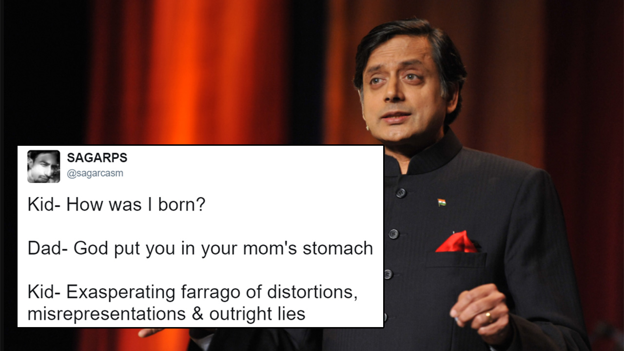 Shashi Tharoors Heavily Worded Tweet Has Inspired Twitter And The Memes Are Hilarious Af 0578