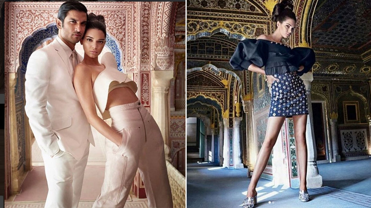 Vogue India's Photo Shoot With Sushant And Kendall Jenner Is Out And It