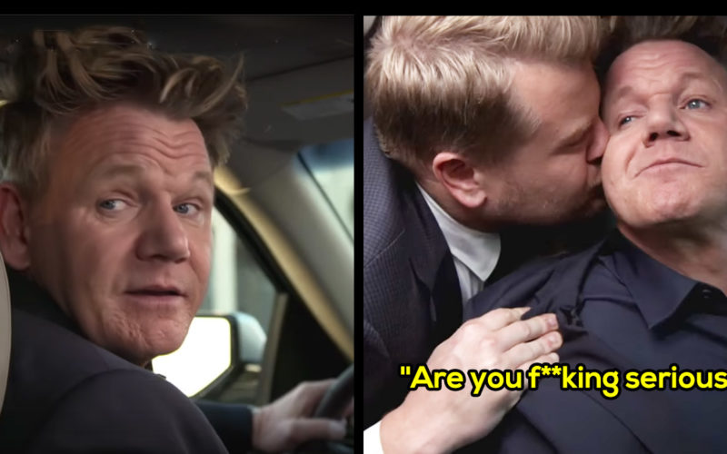 James Corden Irritated The Hell Out Of Gordon Ramsay And We Were Sniggering All Along 