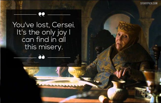 18 Quotes By Olenna Tyrell That Are Standing Proof That She Was The