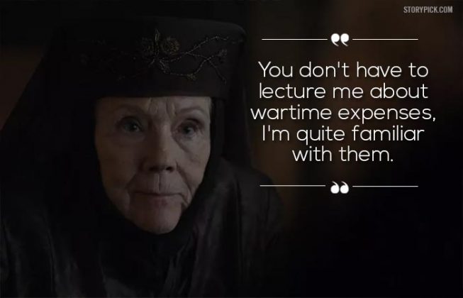 18 Quotes By Olenna Tyrell That Are Standing Proof That She Was The