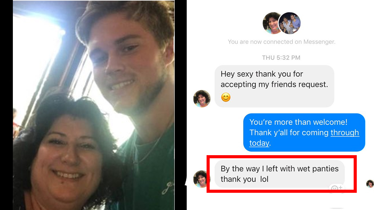 Woman Sexually Harasses Young Waiter With Sleazy Texts And The Internet ...