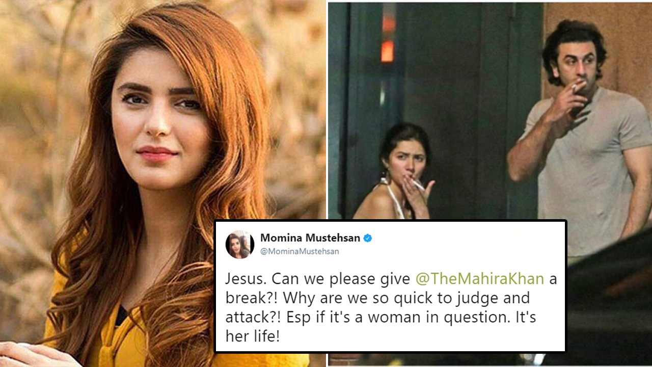 Momina Slammed For Using ‘Jesus’ And Supporting Mahira, But Her Reply