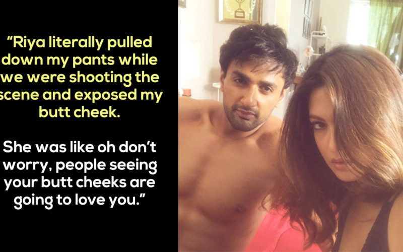 What Riya Sen Did To Ragini Mms Co Star Is Sexual Harassment But The Guy Finds It Funny