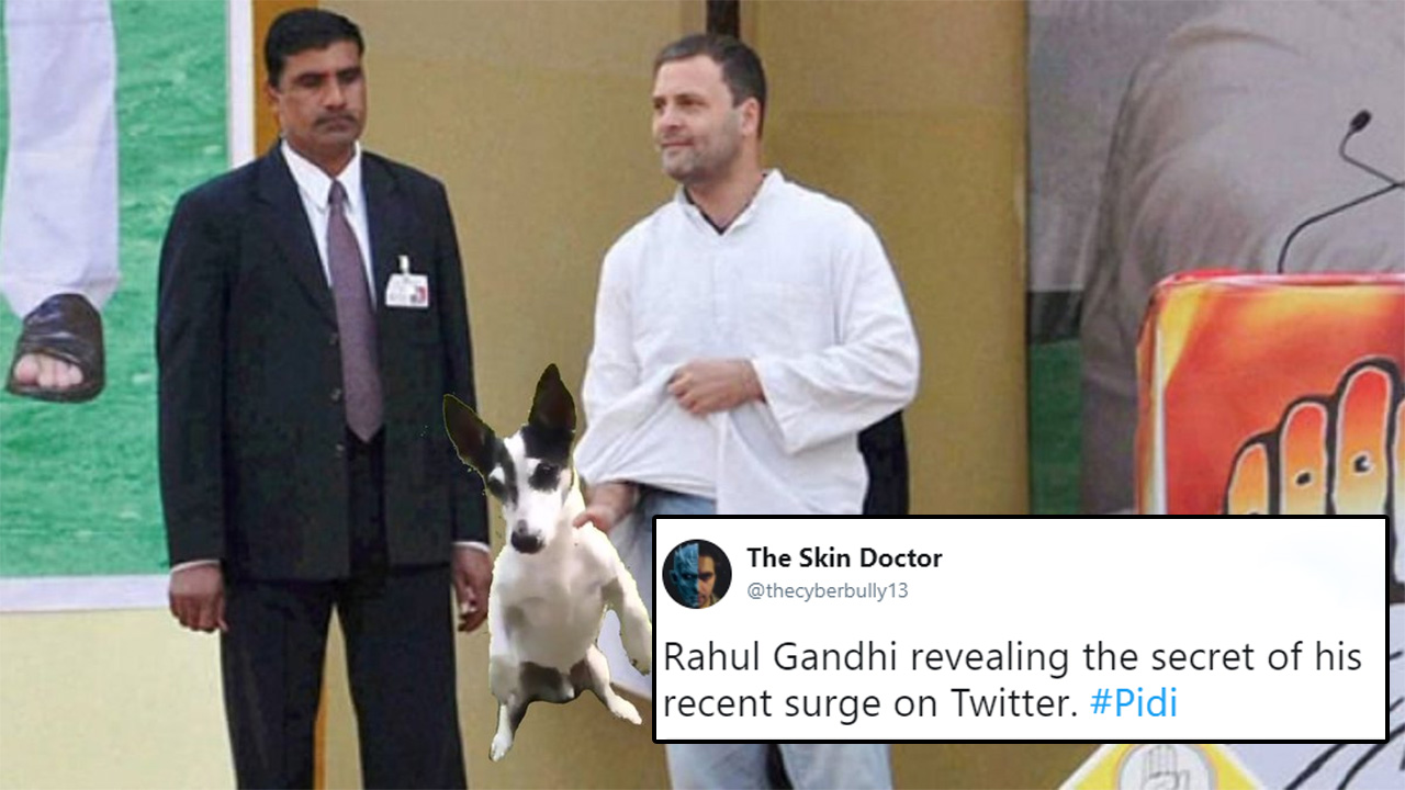 Rahul Gandhi Reveals Who Runs His Twitter And The Internet Is LIT With Pidi  Jokes