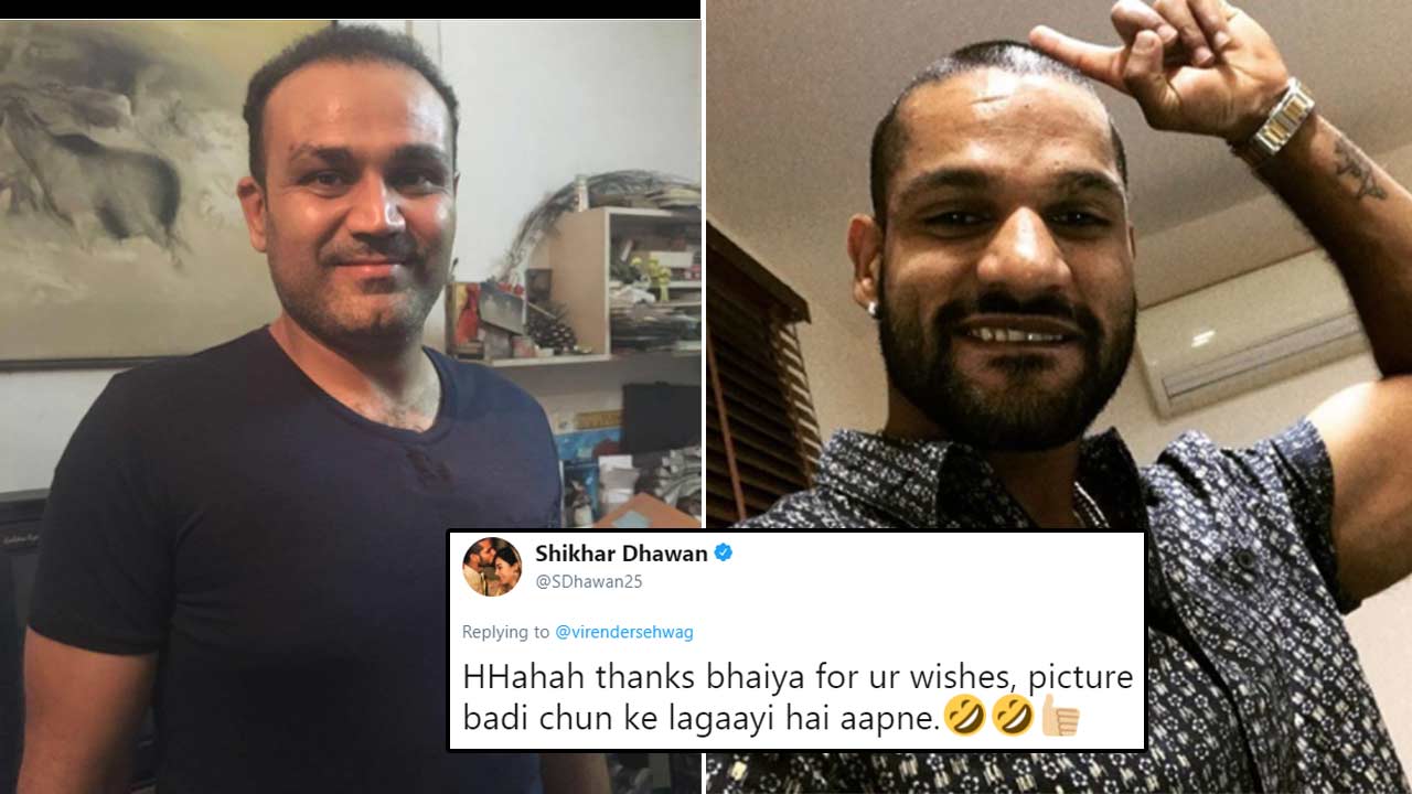 Sehwag’s Crazy B-day Wish For Shikhar Dhawan Is That One Friend Who ...