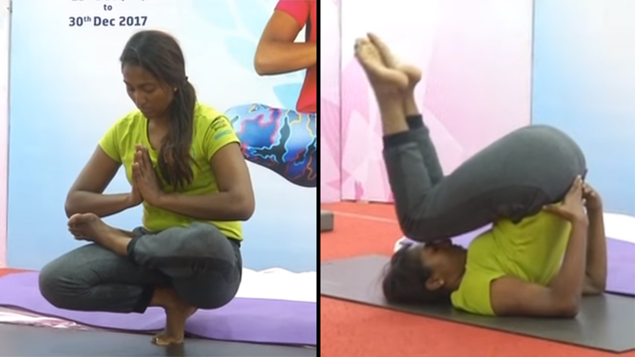 Mother Of A 3 YO Does Non-Stop Yoga For 5 DAYS To Set A Guinness World ...