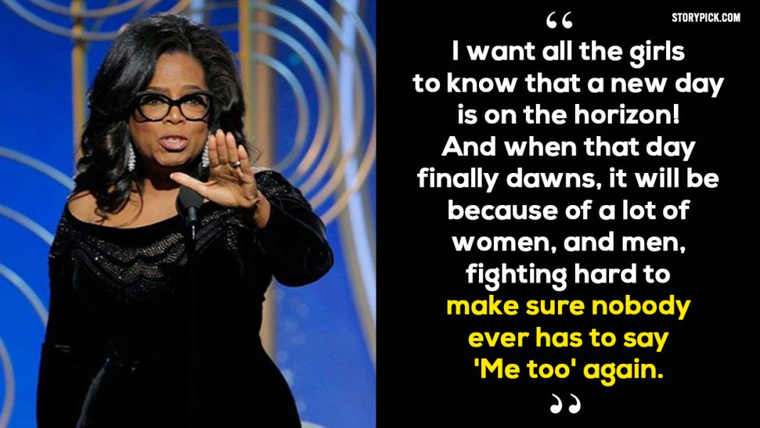 Oprah Winfrey's Powerful Speech At The Golden Globes Will Fill You With