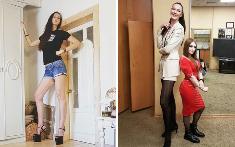 Russian Model Holds A Guinness World Record For Having The Longest Legs And Here S Proof
