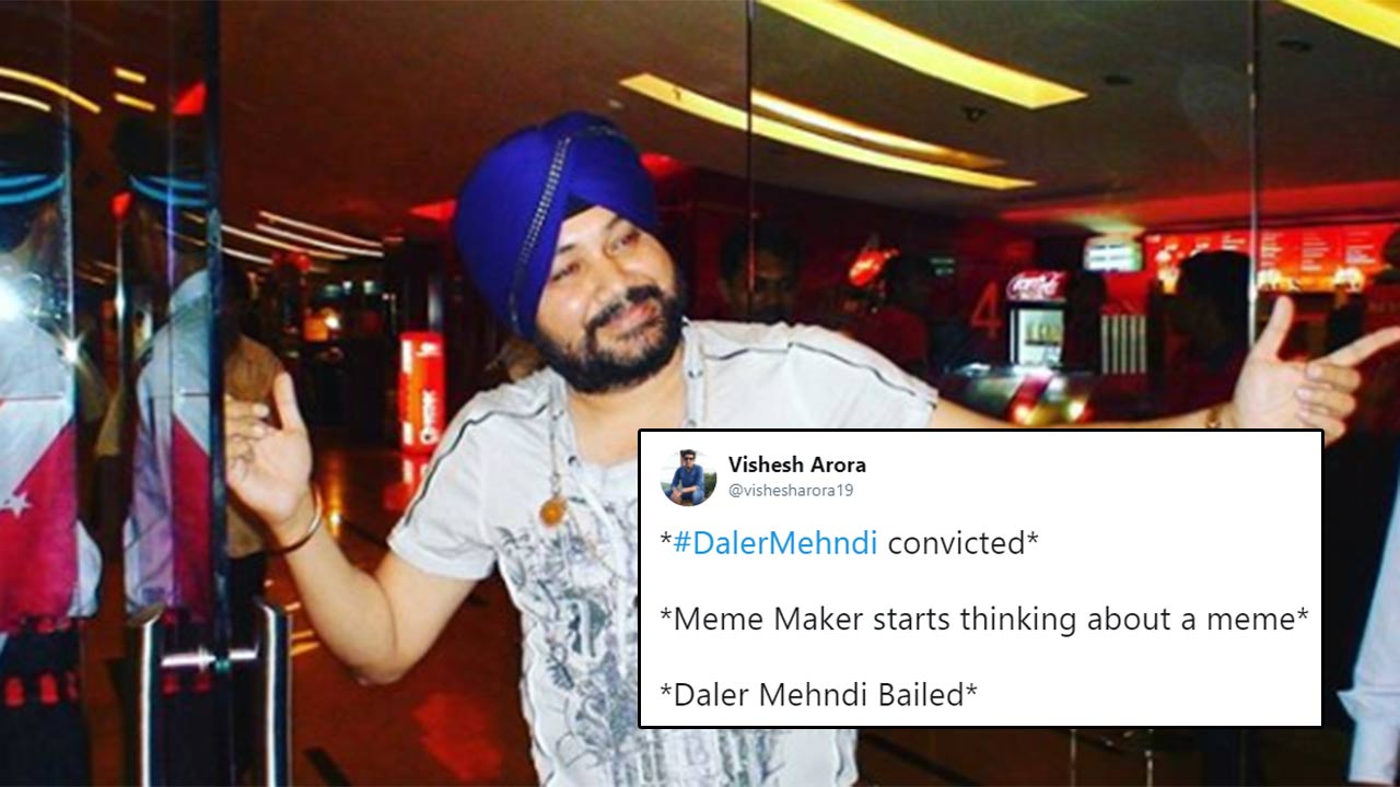 Daler Mehndis Instant Bail After Jail Act Has Left Twitter Saying