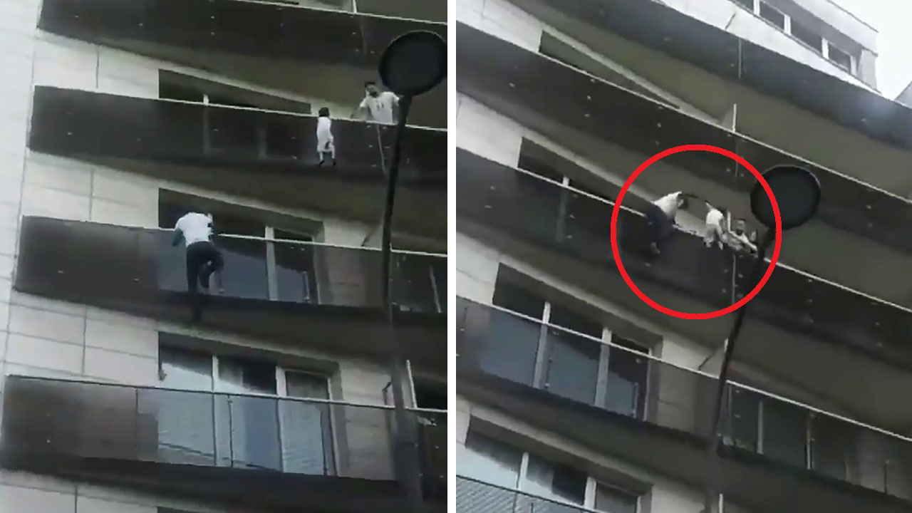 Man Scales A Building To Save 4-YO Kid Hanging From Balcony, Netizens ...