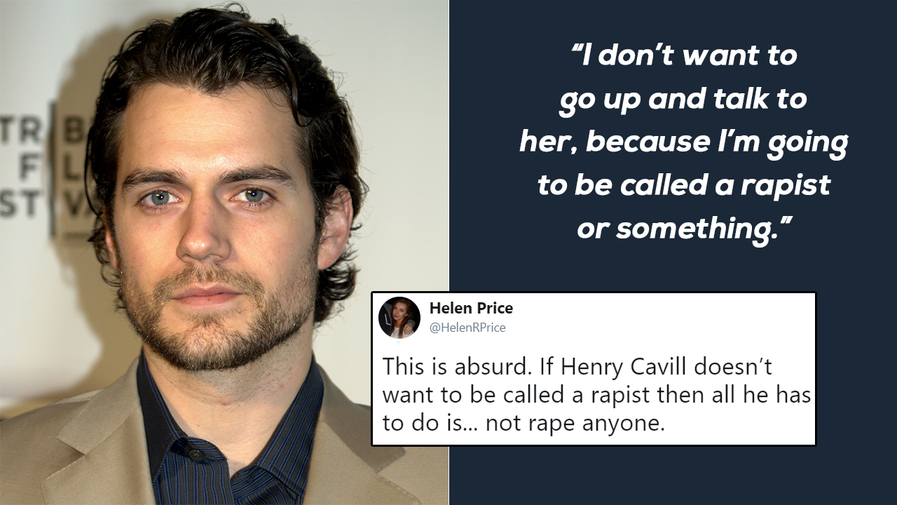 Henry Cavill apologizes for #MeToo comments on flirting