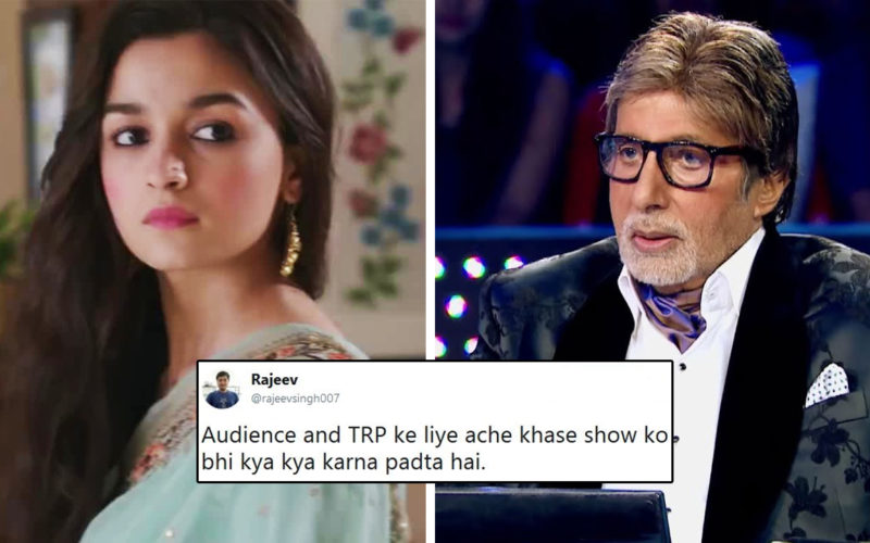 800px x 500px - Old KBC Question On Alia Bhatt Goes Viral, Netizens Put Amitabh Bachchan In  The Hotseat
