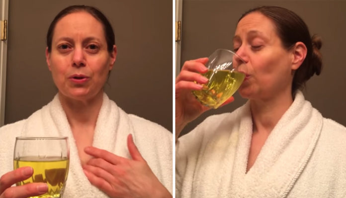 Canadian Woman Claims She Lost Half Her Weight By Drinking Urine