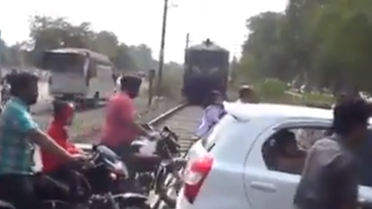 Viral Videos Show Indians Ignoring Safety Rules At Railway Crossings