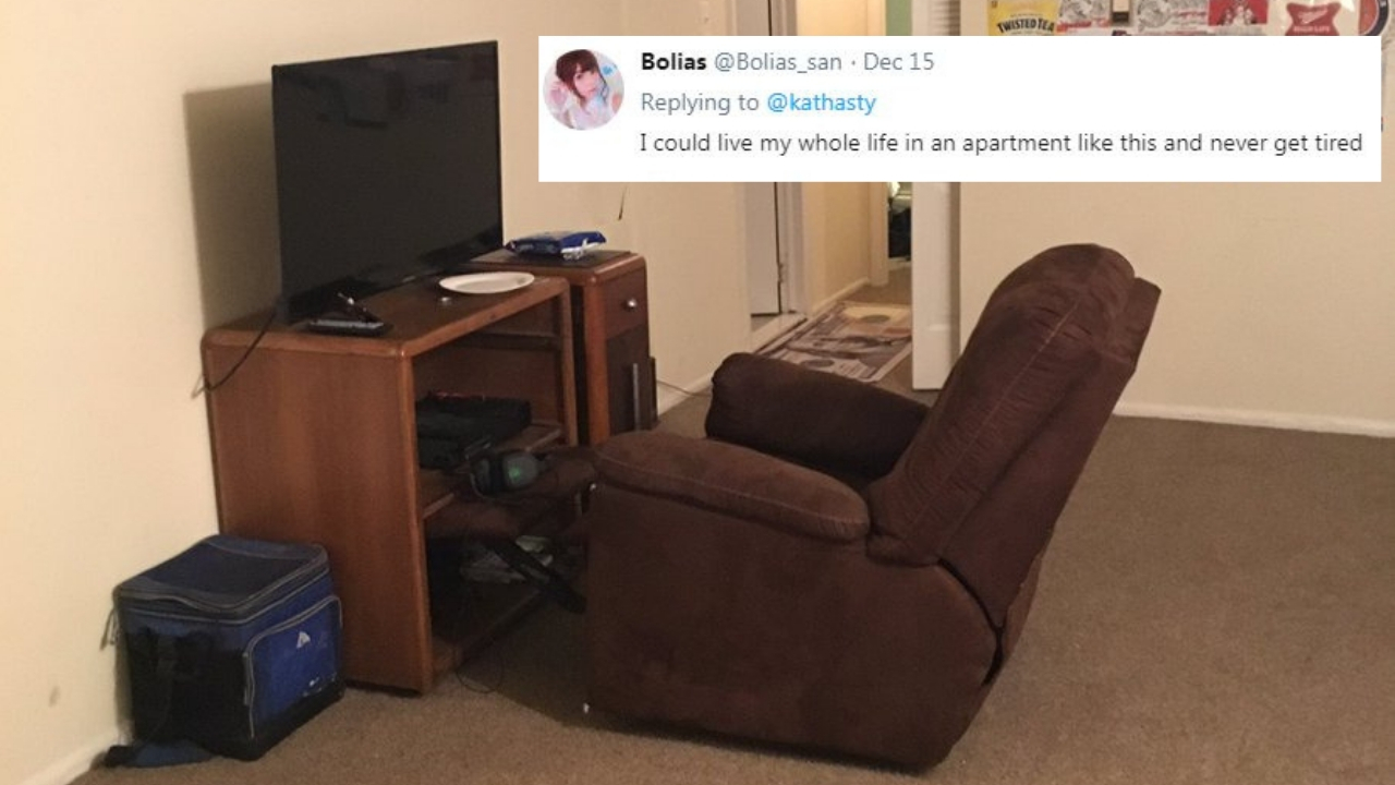 Photo Of Minimal Guy Apartment On Twitter Has Men In Awe   Cover Image 5 