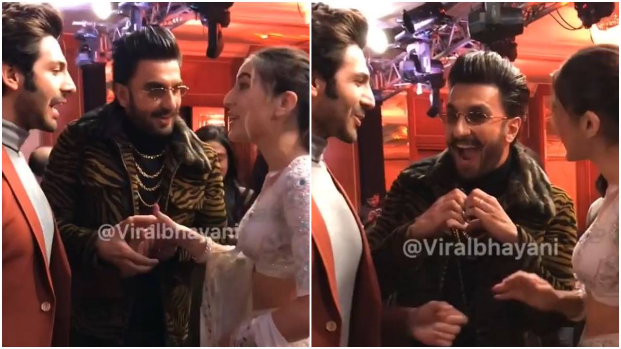 Ranveer Singh Makes Sara Ali Khan Meet Her Crush Kartik Aaryan