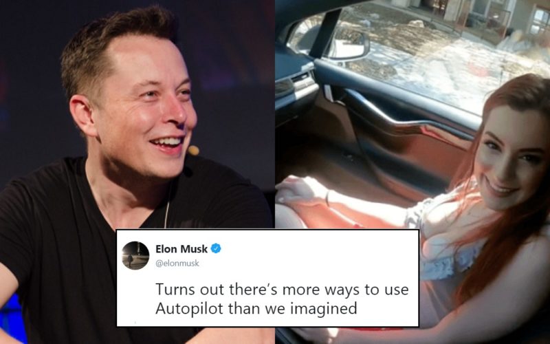 Caught Having Sex Jokes - Elon Musk Jokes About Tesla Autopilot Porn Video Instead Giving Warning