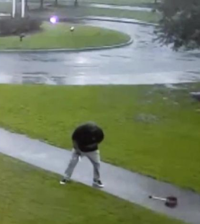 Scary Video Of South California Man Getting Struck By Lightning 