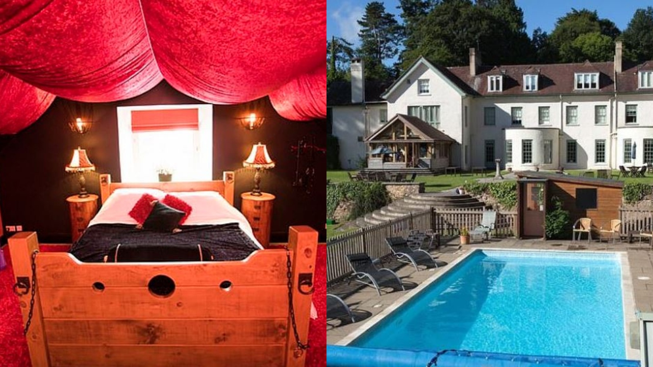 Mansion Inspired By 50 Shades Of Grey Red Room Goes On Sale