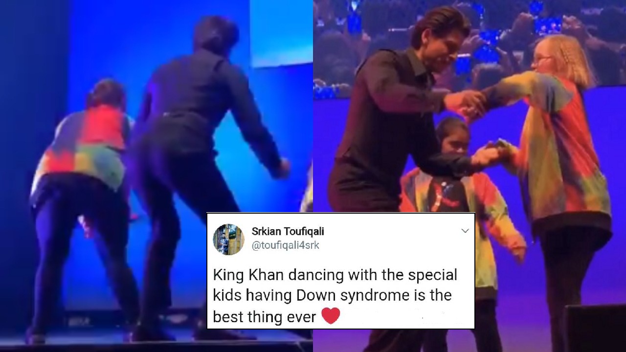 Video Of Shah Rukh Khan Dancing With Kids With Down Syndrome