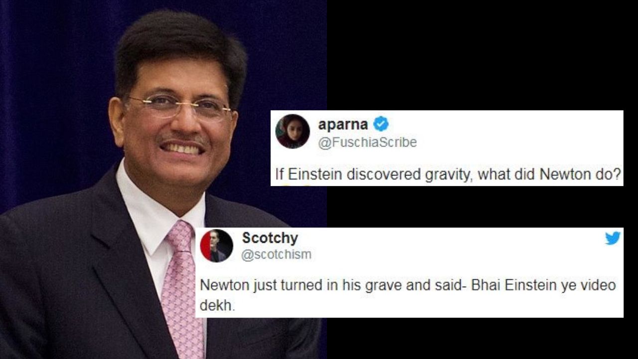 Railway Minister Says 'Einstein Discovered Gravity,' Desi Twitter Says LOL!