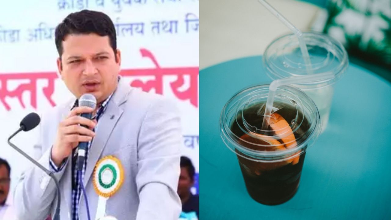 Beed District Collector Fines Himself For Using Plastic Cups In Office