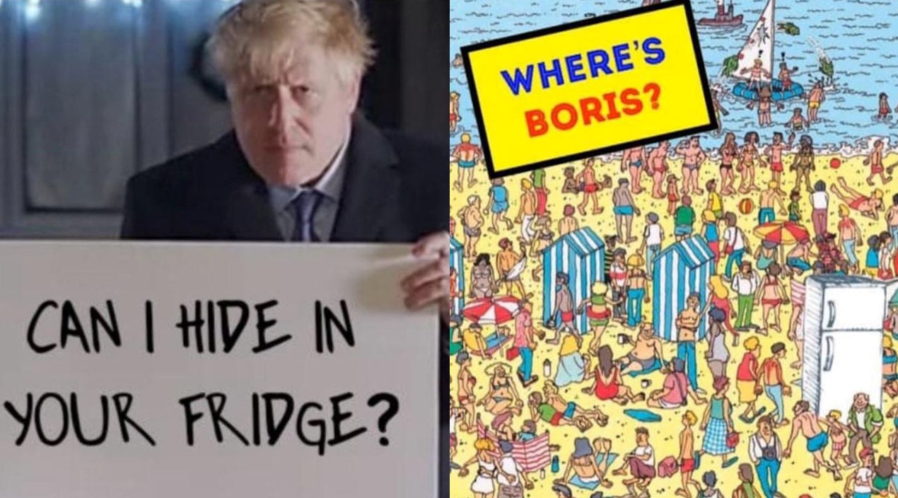 UK Prime Minister Boris Johnson 'Hides In Fridge' To Avoid Interviews