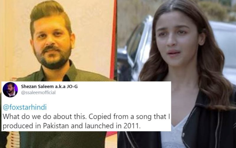 Pakistani Producer Claims Song From Sadak 2 Is A Copy Of His Music