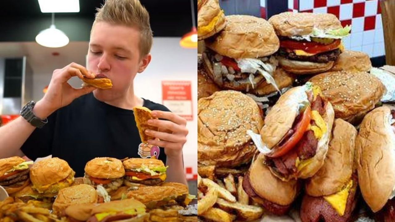 Man Finishes Entire Restaurant Menu, Binging 13,000 Calories For Charity