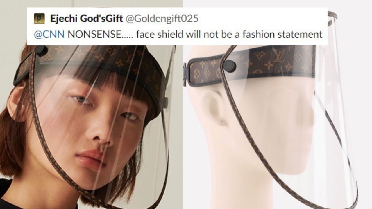 Louis Vuitton Face Shield: Tacky Luxury Status Symbol or Essential Fashion  Accessory for Post-Covid World? - Unity Marketing